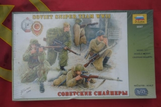 ZVE3597 SOVIET SNIPER TEAM WWII